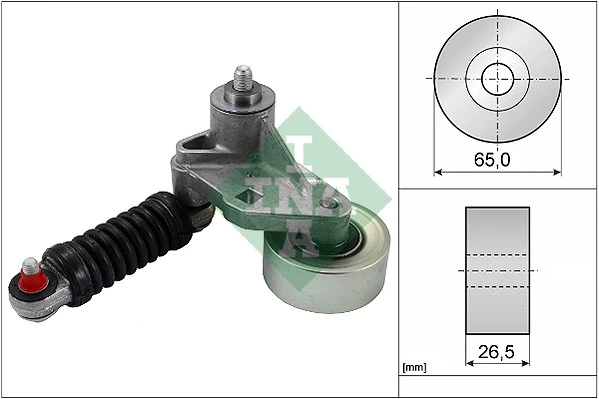 Belt Tensioner, V-ribbed belt